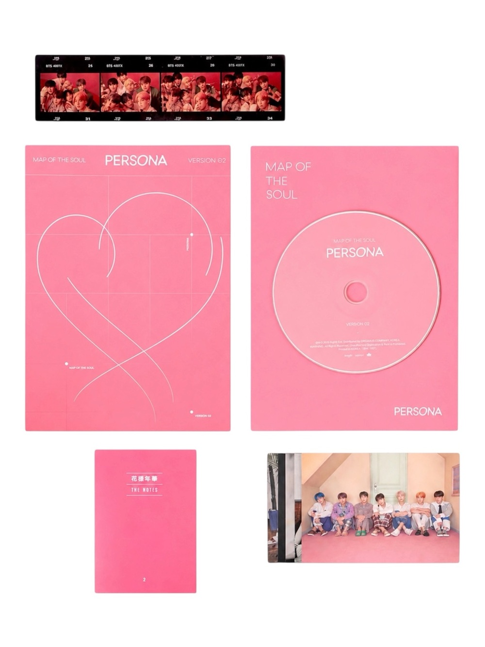 BTS PERSONA MAP OF THE SOUL: VERSION 3 - PRE-OWNED